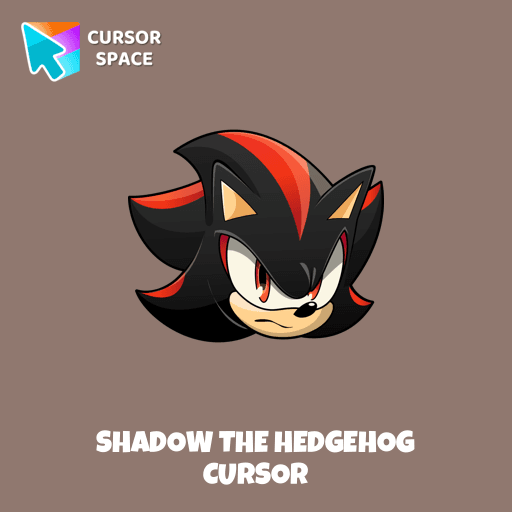 Shadow the Hedgehog cursor